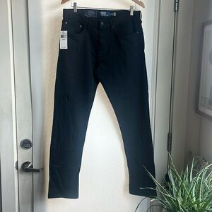 Polo Ralph Lauren Pants (The Sullivan Pant, Black) (New With Tags)
